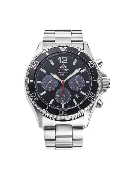 Orient Mako Solar Powered RA-TX0202B10B Miesten Rannekello Chronograph