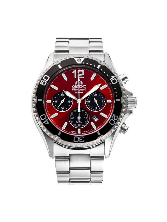 Orient Mako Solar Powered RA-TX0207R10B Miesten Rannekello Chronograph