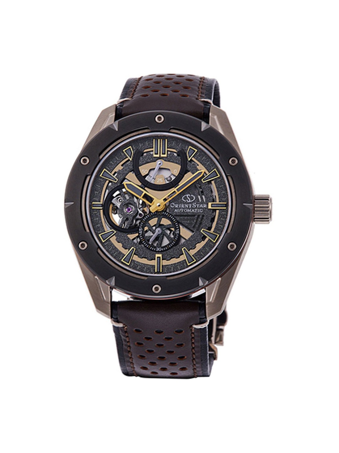 Orient Star Avantgarde Skeleton Automatic RE-AV0A04B00B Miesten Rannekello