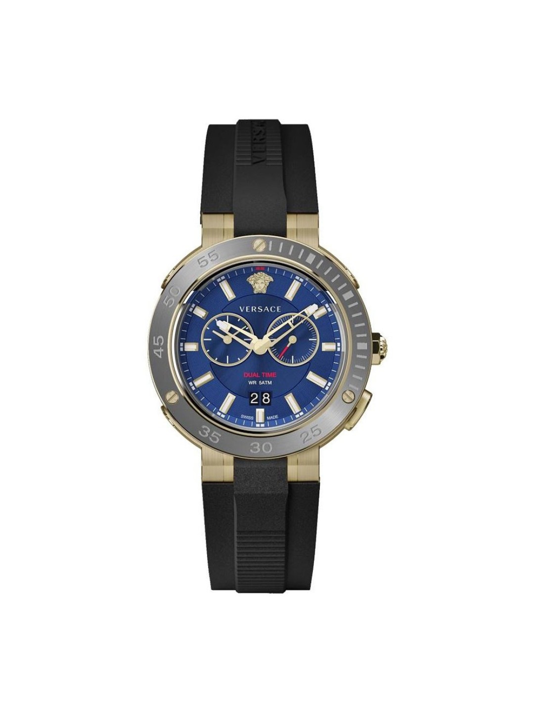 Versace VECN00119 V-Extreme Pro Miesten Rannekello Dualtimer