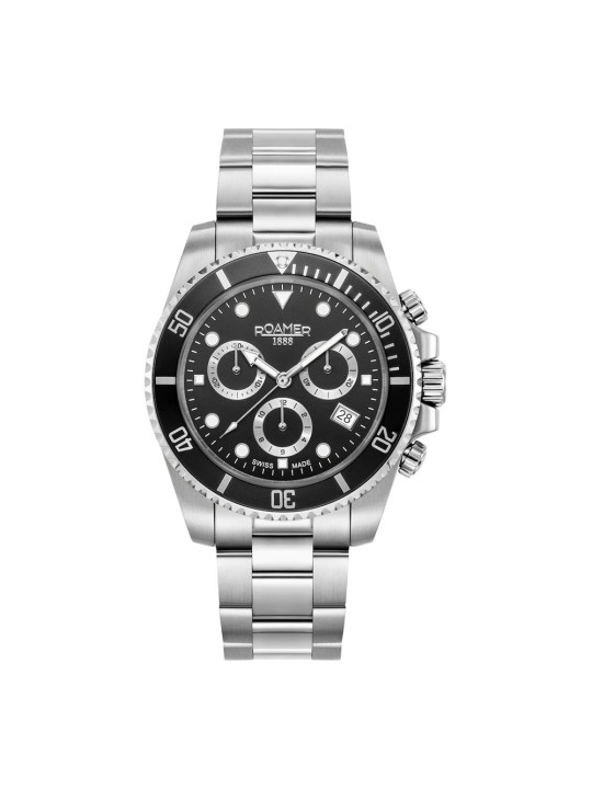 Roamer Deep Sea 100 851837415520 Miesten Rannekello Chronograph
