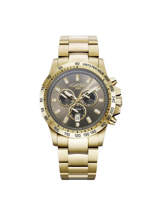 Roamer Rimini 861837485520 Miesten Rannekello Chronograph