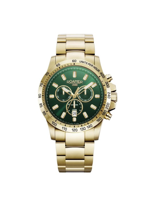 Roamer Rimini 861837487520 Miesten Rannekello Chronograph
