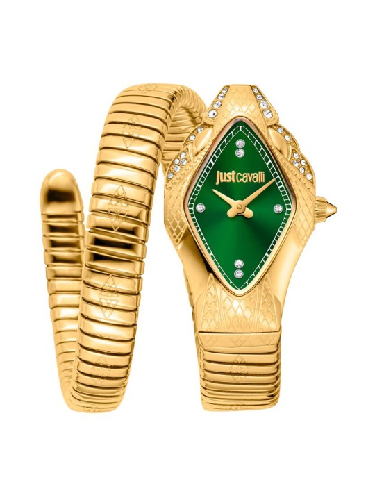 Just Cavalli Signature Snake Ferocious JC1L306M0045 Naisten Rannekello