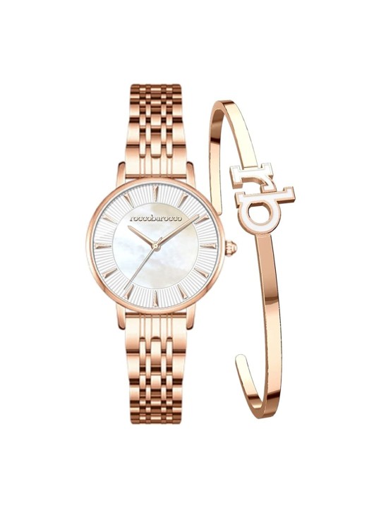 Roccobarocco RB.4659L-03M Naisten Rannekello and Bangle Set