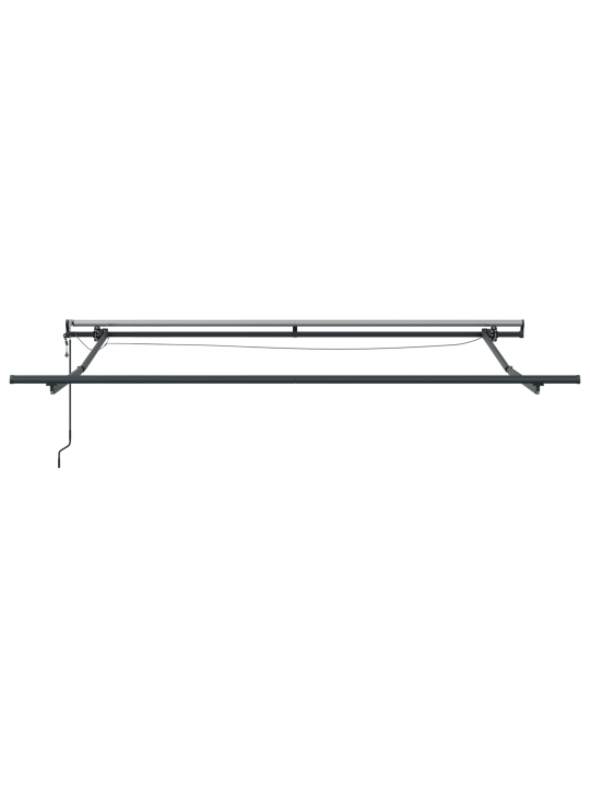 Automaattinen sisäänvedettävä markiisi led:llä beige 300x250 cm
