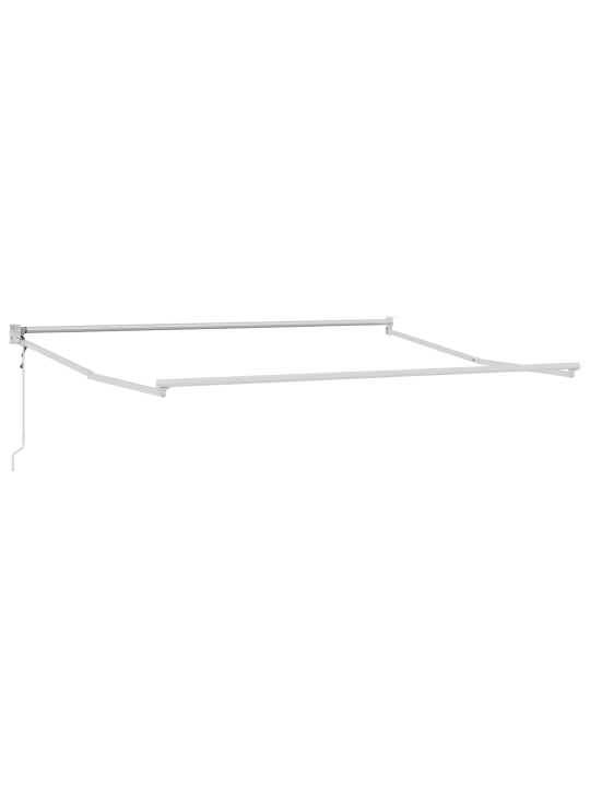 Automaattinen sisäänvedettävä markiisi beige 300x250 cm