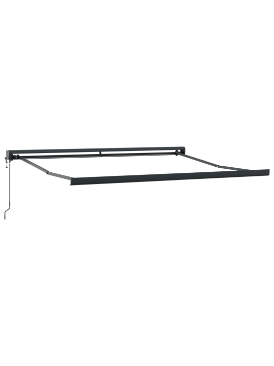 Automaattinen sisäänvedettävä markiis punainen 300x250 cm