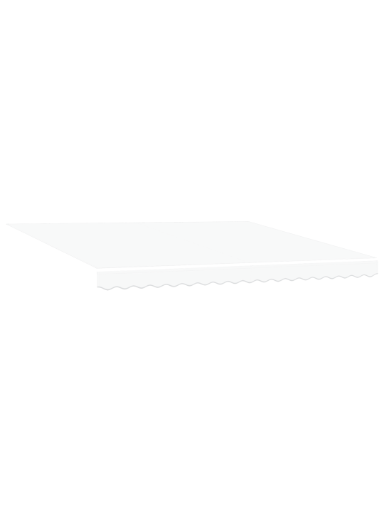Automattinen sisäänvedettävä markiisi led valolla valkoinen 400x300 cm