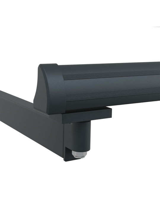 Automaattisesti sisäänvedettävä markiisi keltainen ja oranssi 400x350 cm