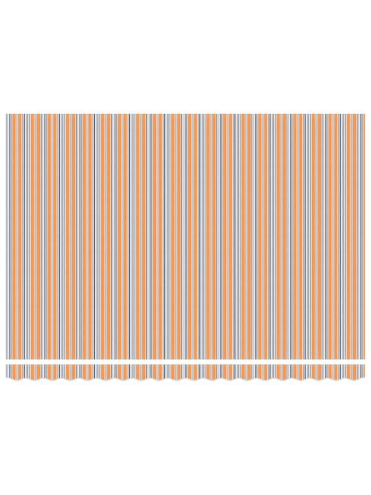 Manuaalinen sisäänvedettävä markiisi LED-moniväriraidalla 450x350 cm