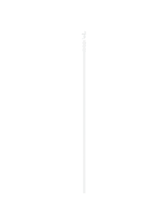 Liukuovi välikappaleella valkoinen 78x232 cm massiivinen puumänty