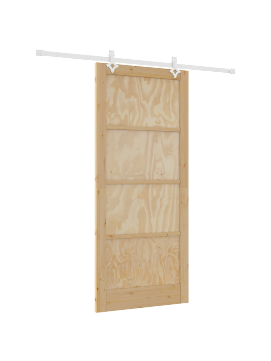 Liukuovi varusteineen 93x211 cm täysmänty