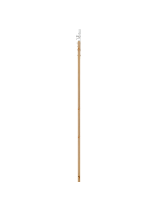 Liukuovi, tarvikkeet 73.5x198.5 cm massiivipuusta mänty