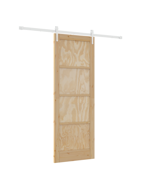 Liukuovi ja tarvikkeet 78x211 cm täyspuinen mänty