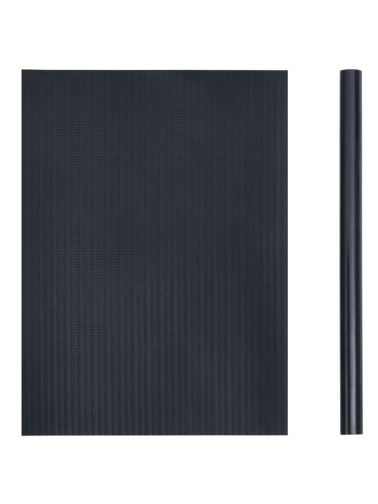 Puutarhan yksityisyyssuojat 2 kpl pvc 35x0,19 m matta tummanharmaa