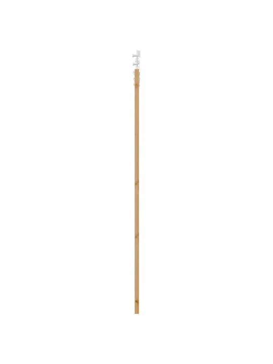 Liukuovi tarvikkeiden kanssa 73.5x211 cm massiivipuinen mänty