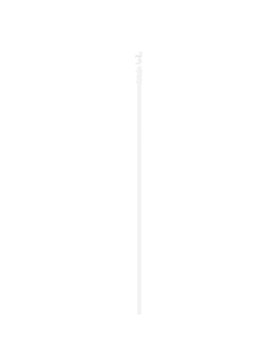 Liukuovi varustesarjalla valkoinen 83x232 cm kiinteä puu mänty