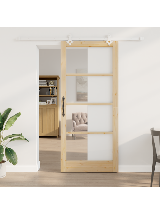 Liukuovi ja varaosat 93x211 cm kestävä puu mänty
