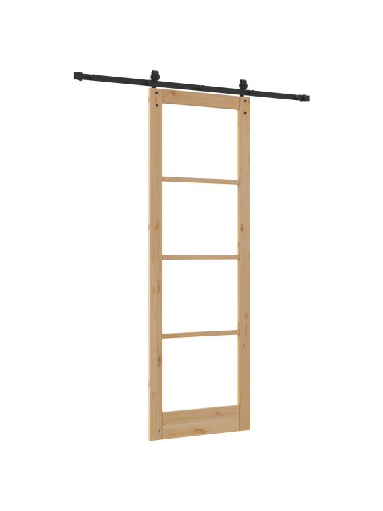 Liukuovi ja tarvikkeet 78x232 cm täysipuinen mänty