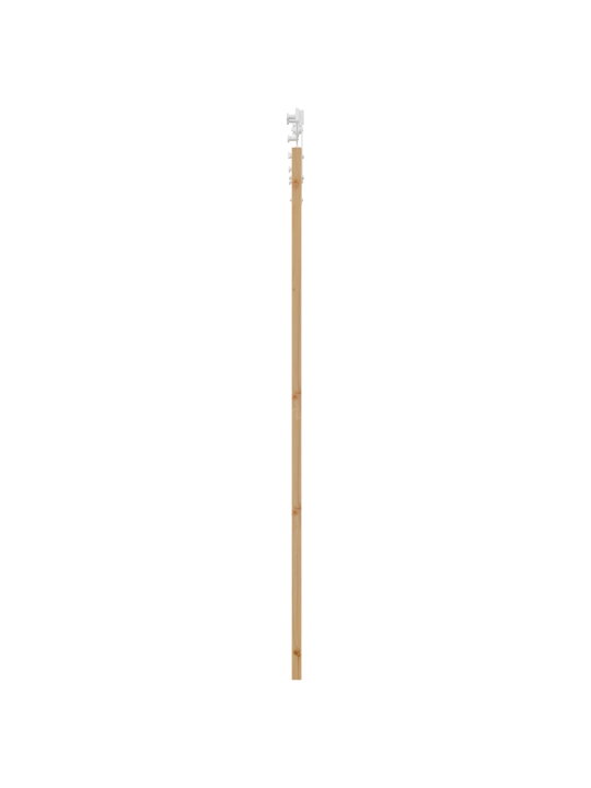 Liukuovi tarvikkeilla 78x211 cm massiivipuun männystä