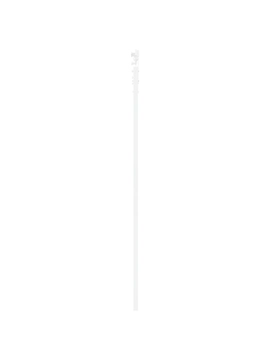 Liukuovi tarvikkeilla valkoinen 83x211 cm täyspuinen mänty