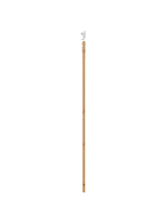 Liukuovi tarvikkeilla 86x211 cm massiivimänty
