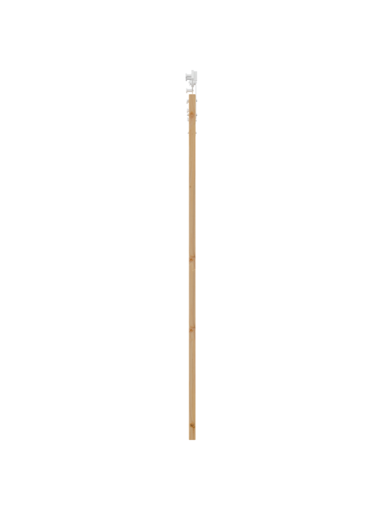 Liukuovi varustettuna osilla 93x202 cm täysi puu mänty