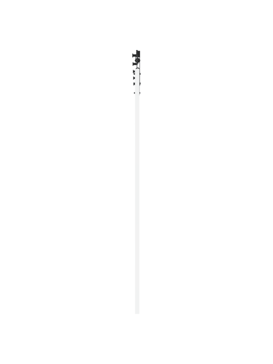 Liukuovi varusteineen valkoinen 73.5x211 cm massiivipuusta