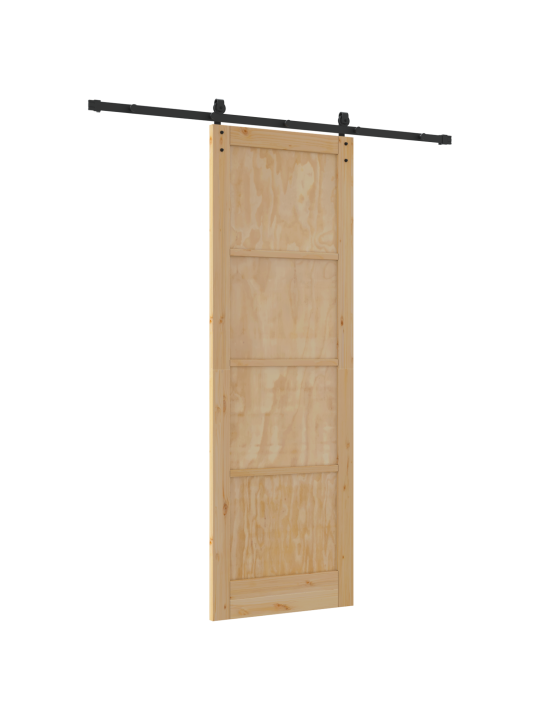 Liukuovi varusteseteillä 78x232 cm massiivipuu mänty