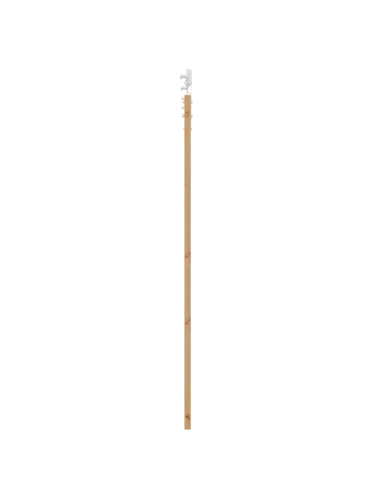 Liukuovi ja tarvikkeiden setti 73.5x198.5 cm massiivipuu pine