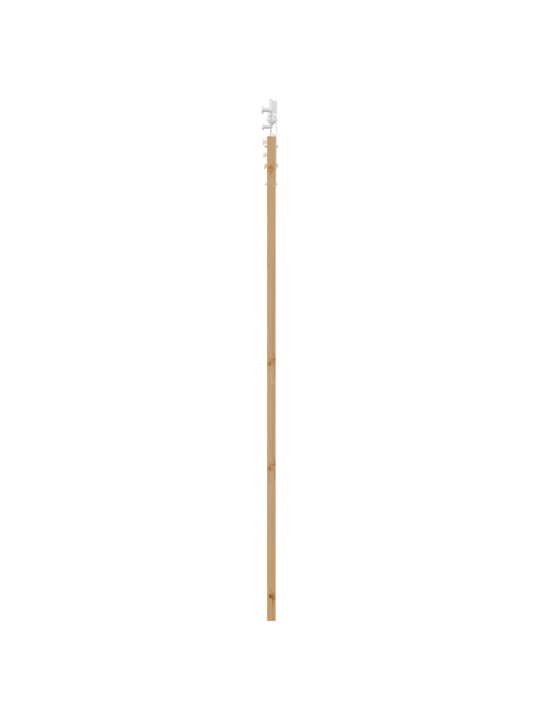 Liukuovi varusteineen 73.5x211 cm massiivimännystä