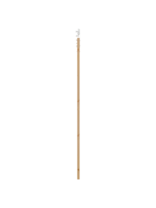 Liukuovi tarvikkeineen 83x232 cm massiivipuusta mäntypuu