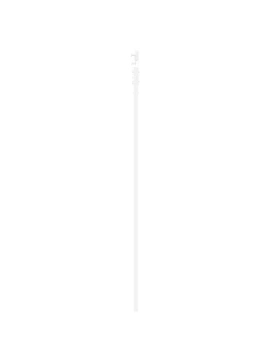 Liukuovi tarvikkeineen valkoinen 86x211 cm massiivipuu