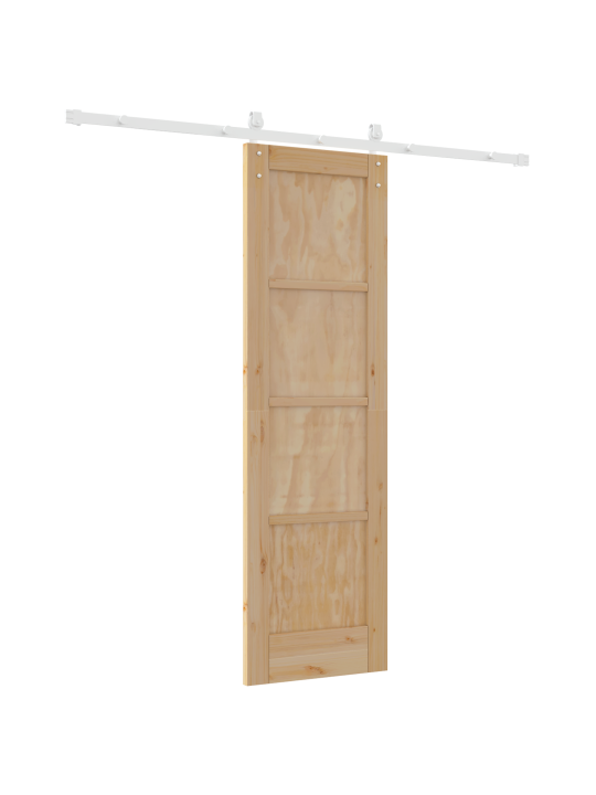 Liukuovi tarvikkeilla 61x198.5 cm massiivipuu mänty