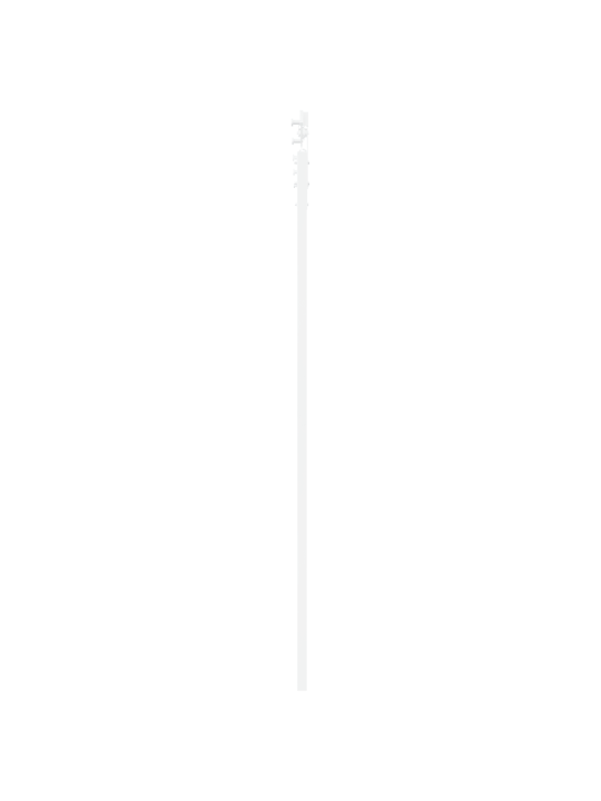 Liukuovi tarvikkeineen valkoisena 78x211 cm massiivimännystä