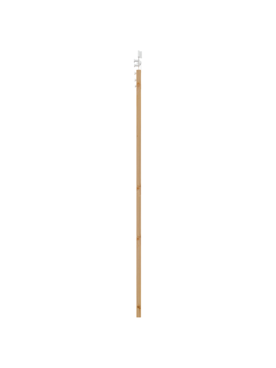 Liukuovi tarvikkeilla 93x202 cm massiivipuusta männystä