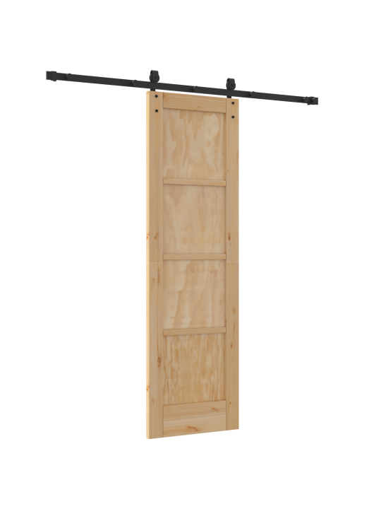 Liukuovi, mukana tarvikkeet 61x198.5 cm kestävä mänty