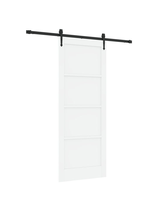 Liukuovi ja lisäosat valkoinen 83x211 cm kestävä mänty