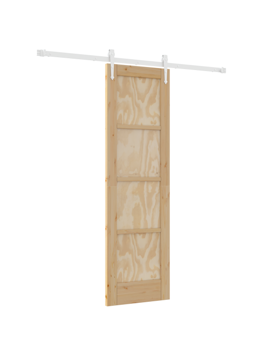 Liukuovi varusteilla 61x198.5 cm täysipuu mänty