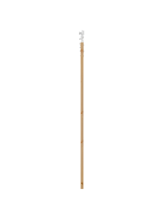 Liukuovi varusteilla 61x198.5 cm täysipuu mänty