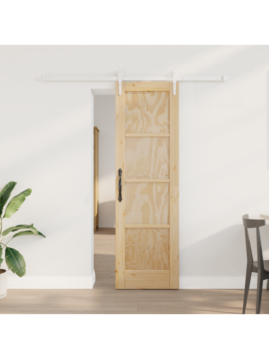 Liukuovi varusteilla 61x198.5 cm täysipuu mänty