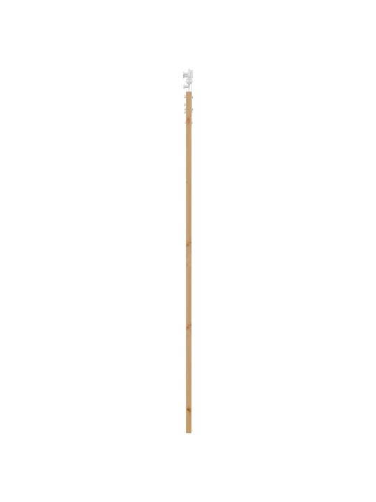 Liukuovi kiinnitystarvikkeilla 78x232 cm massiivipuusta