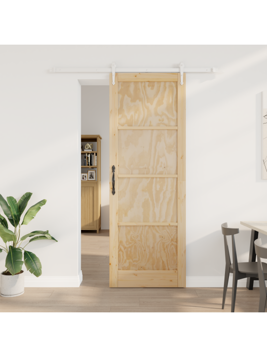 Liukuovi varustesarjalla 83x232 cm täysipuu