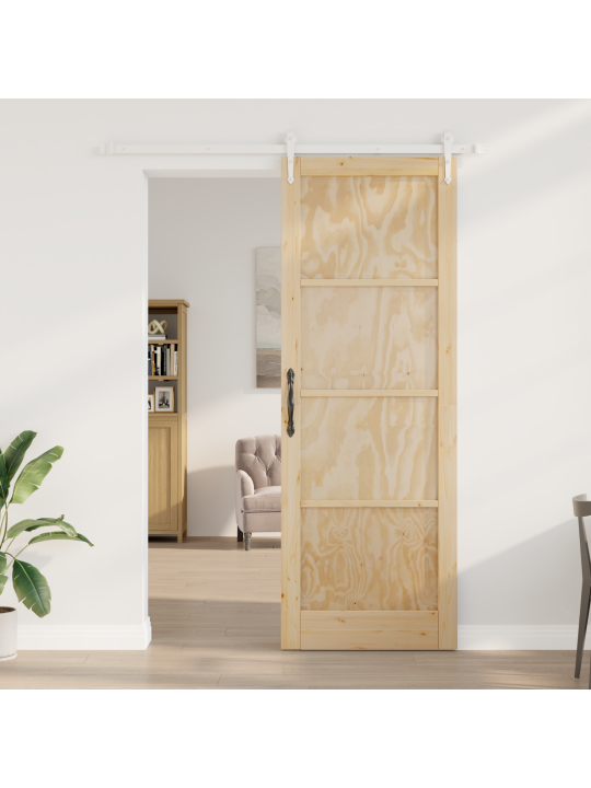 Liukuovi varustesarjalla 83x232 cm täysipuu