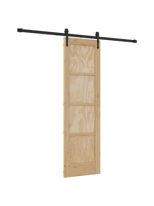 Liukuovi työkalusarjalla 61x198.5 cm massiivinen mänty