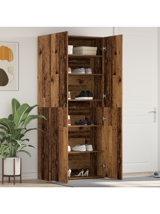 Kengäteline vanha puu 80x35,5x180 cm insinööripuu