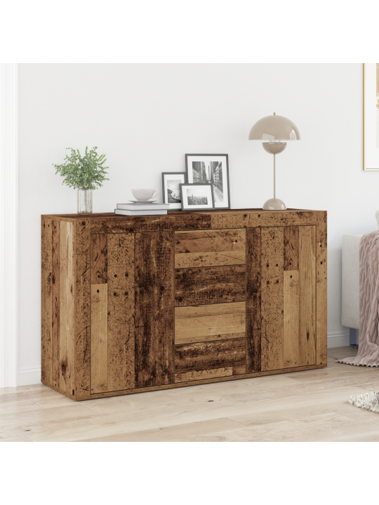 Buffet-pöytä vanha puu kierrätetty täyspuu 120 x 36 x 69 cm