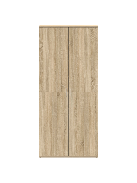 Kengäteline tammi 80x39x180 cm tekninen puu