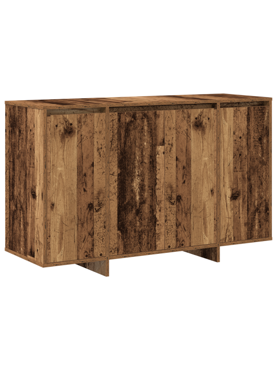 Ruskea sivupöytä vanha puu puu 120 x 41 x 75 cm sivupöytä